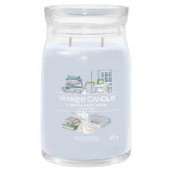 A Calm & Quiet Place, candela in giara grande Yankee Candle