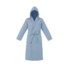 Accappatoio con cappuccio cotone taglia L/XL blu Spa