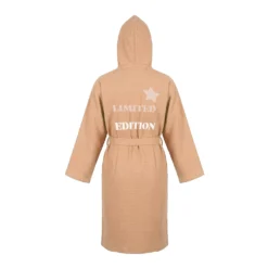 Accappatoio nido d'ape L/XL beige Limited Edition
