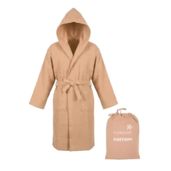 Accappatoio nido d'ape S/M beige Limited Edition