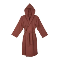 Accappatoio spugna S/M malva Check