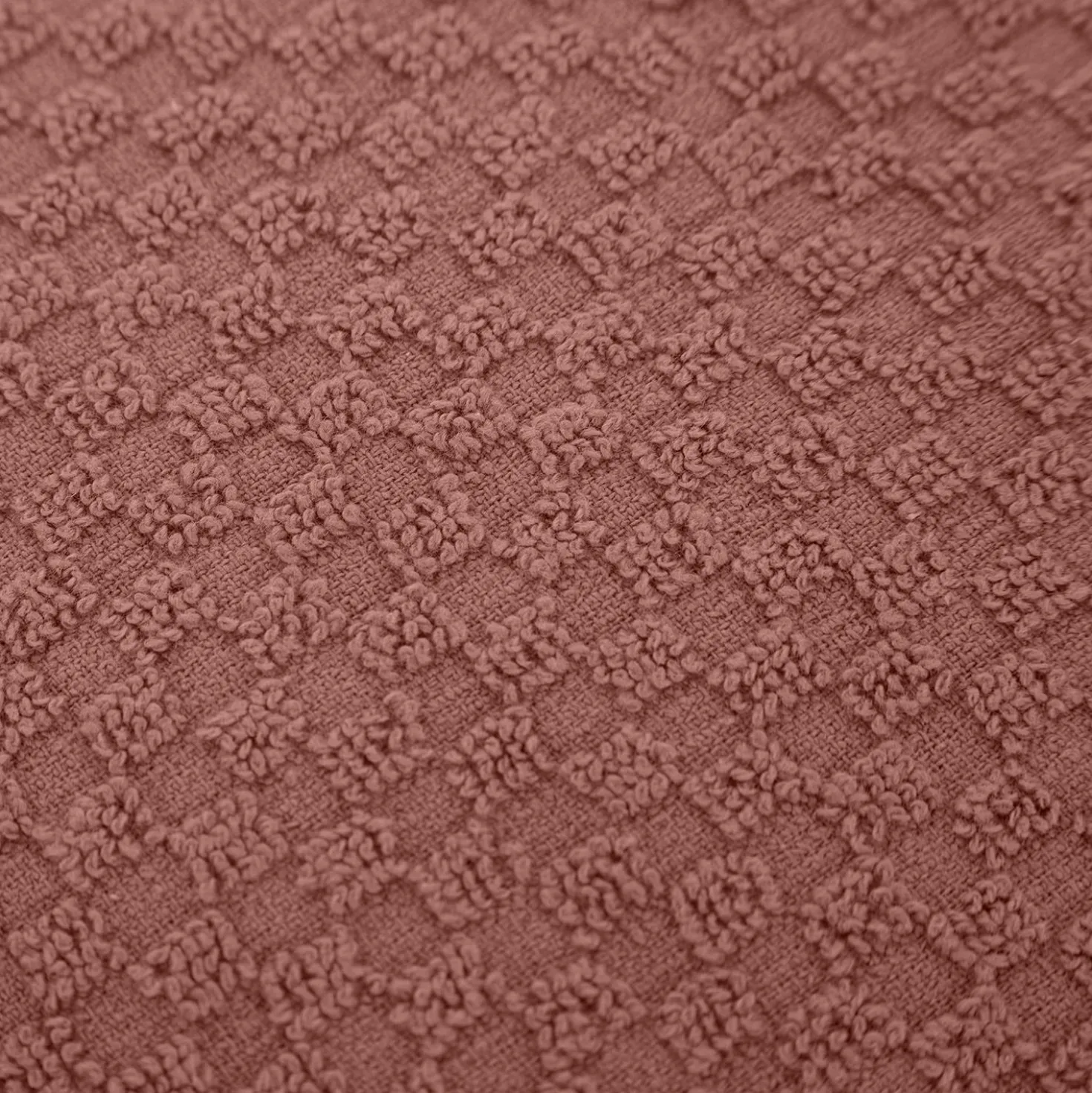 Accappatoio spugna S/M malva Check