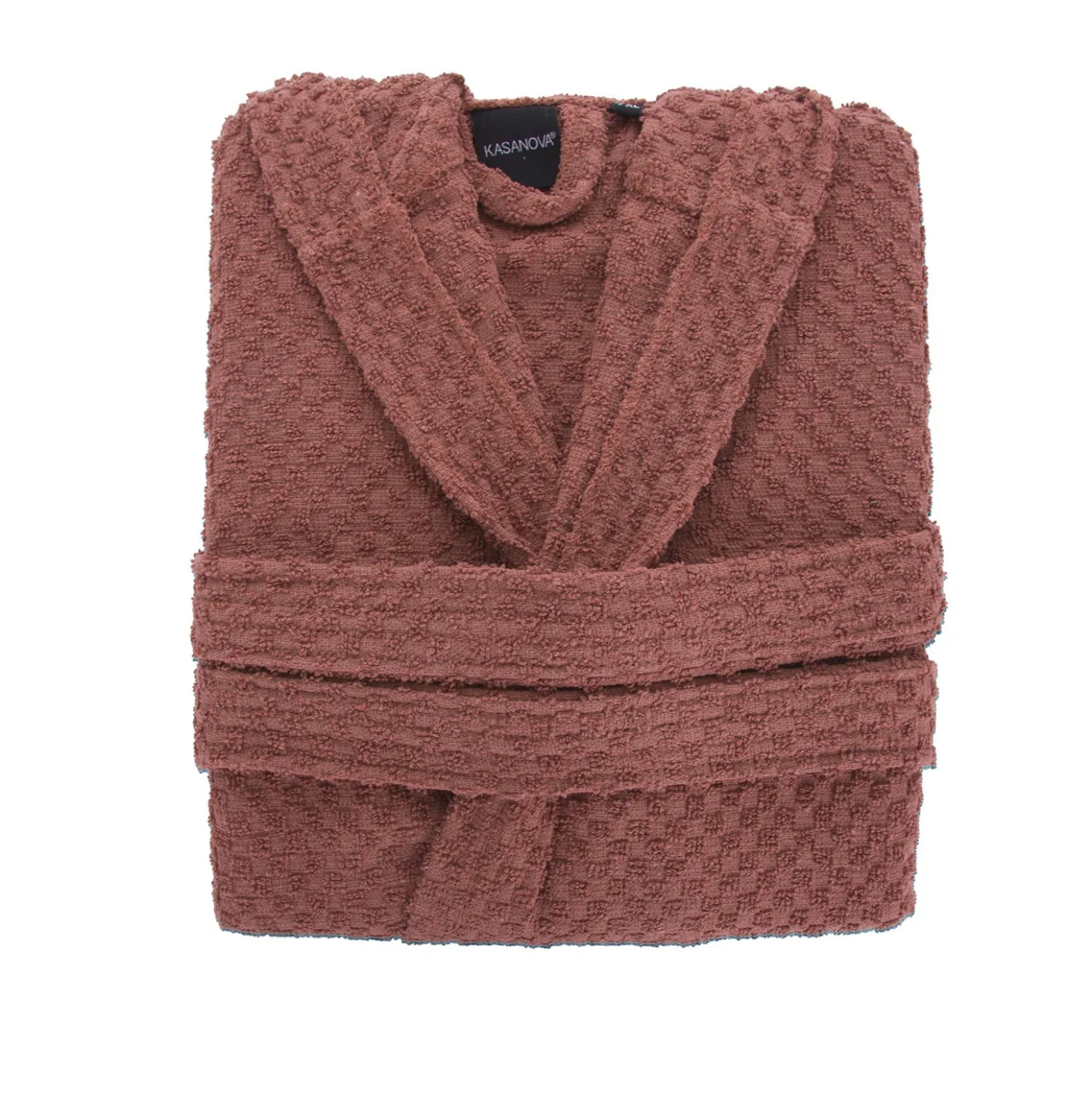 Accappatoio spugna S/M malva Check
