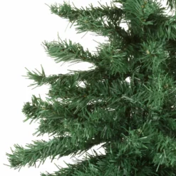Albero di Natale 120 cm verde con vaso oro
