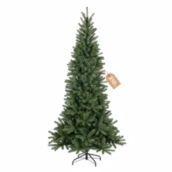 Albero Natale 210 cm verde slim Montecarlo