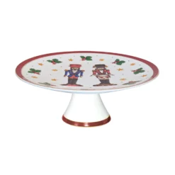 Alzatina per dolci soldatini in porcellana, 22 cm