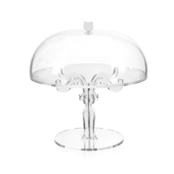 Alzatina torte 27 cm Iplex plexiglass trasparente