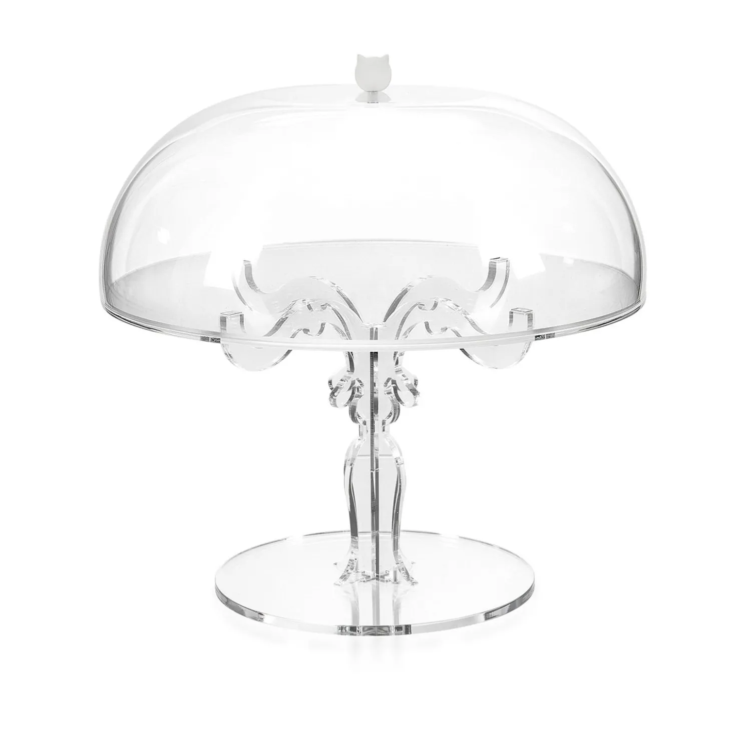 Alzatina torte 35 cm Iplex plexiglass trasparente