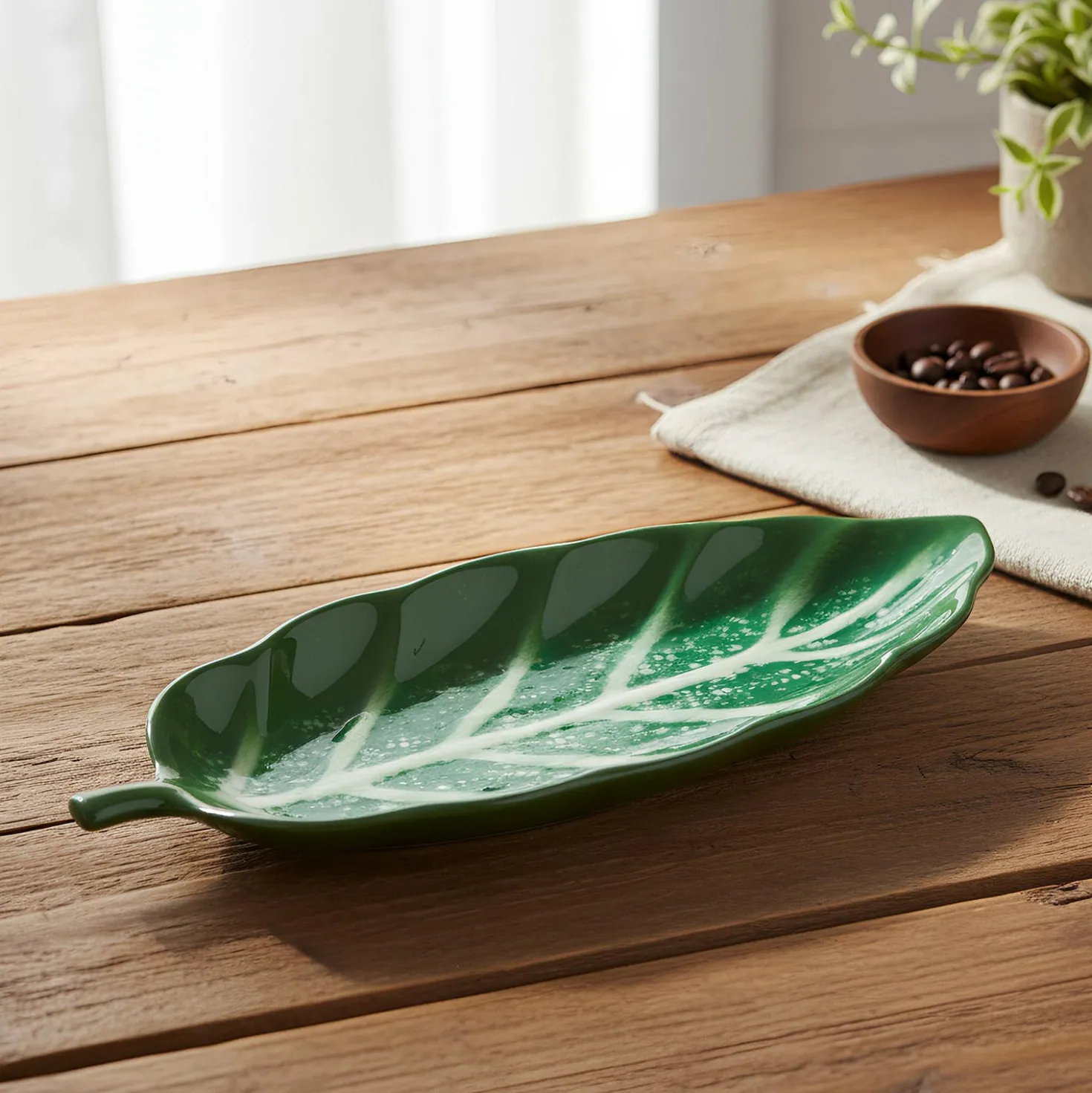 Antipastiera foglia ficus terracotta Florafruit
