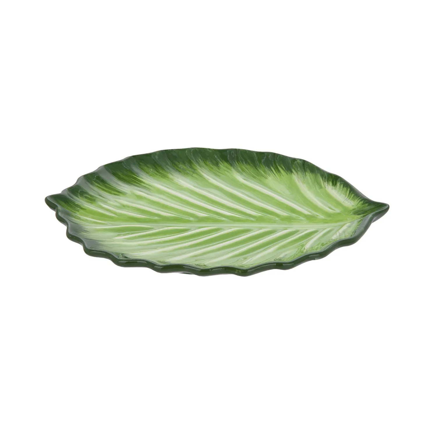 Antipastiera foglia tropicale terracotta Florafruit