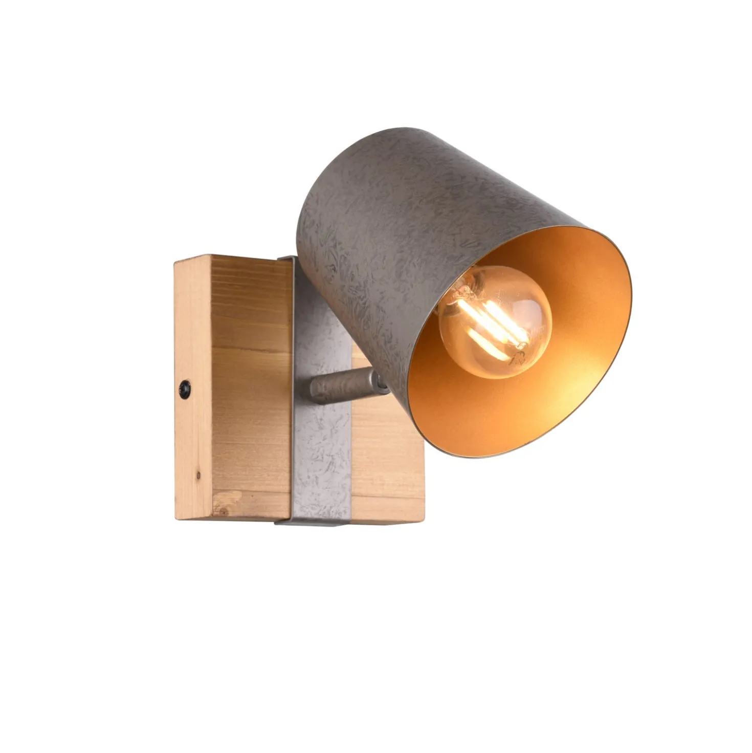 Applique luce orientabile Bell Trio