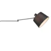Applique snodabile nera Baldo Trio