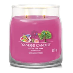 Art In The Park, candela in giara media Yankee Candle