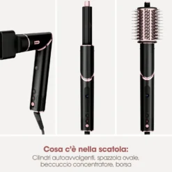 Asciugacapelli e styler flexstyle 3 in 1 Shark