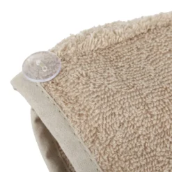 Asciugamano capelli turbante spugna tortora Basik