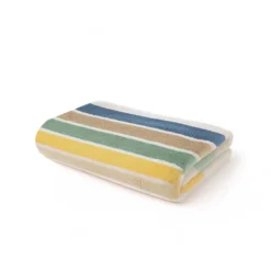 Asciugamano ospite cotone 30x50 cm righe blu