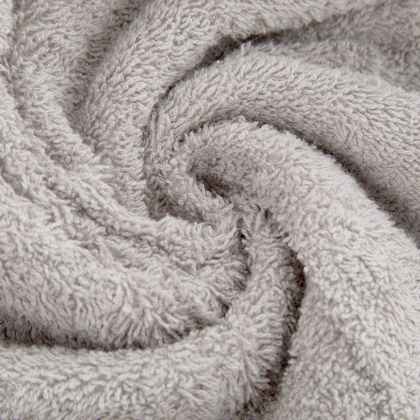 Asciugamano ospite 30x50 cm cotone Basik grigio