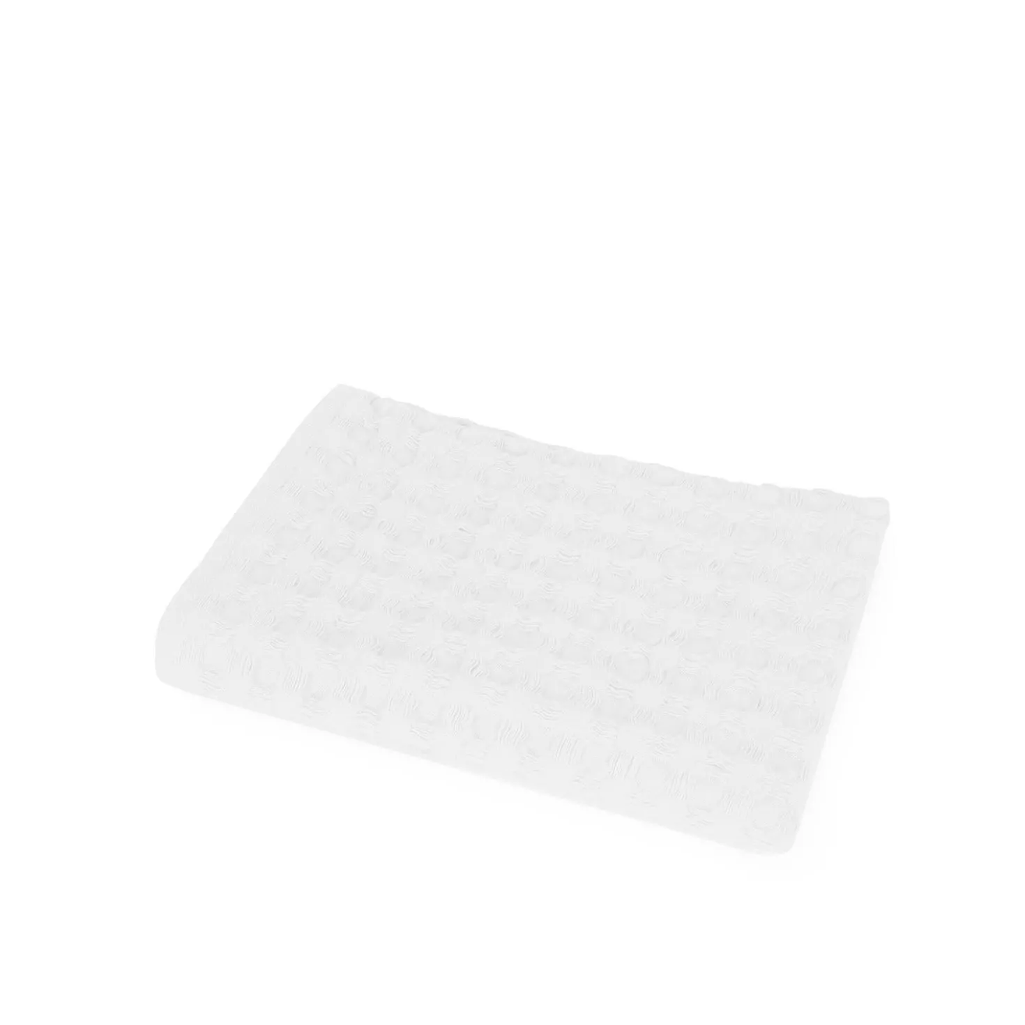 Asciugamano ospite 40x60 cm nido d'ape bianco