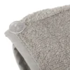 Asciugamano turbante capelli cotone Basik grigio