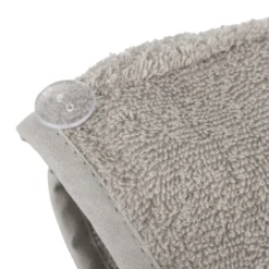 Asciugamano turbante capelli cotone Basik grigio