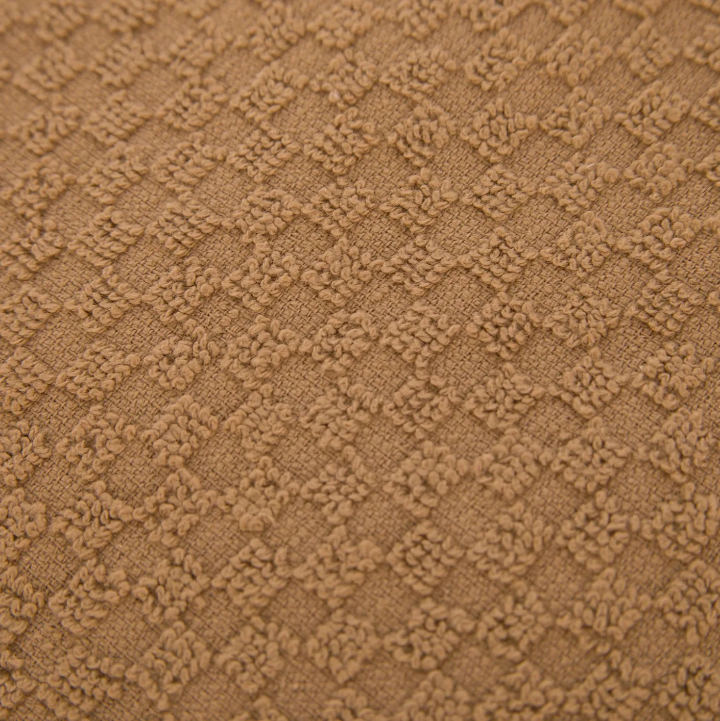 Asciugamano viso cotone Pop Corn beige scuro