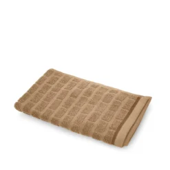 Asciugamano viso ospite cotone Pop Corn Brick beige chiaro