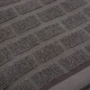 Asciugamano viso ospite cotone Pop Corn Brick grigio scuro