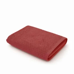 Asciugamano viso 50x90 cm corallo Check