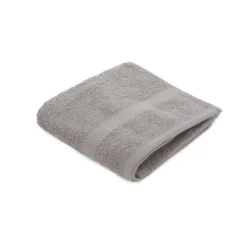 Asciugamano viso 50x90 cm cotone Basik grigio