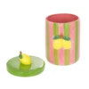 Barattolo cucina decoro limoni 24,8 cm Florafruit ceramica