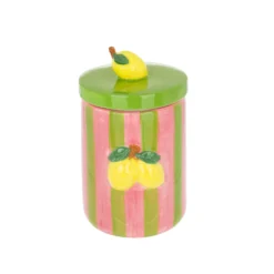 Barattolo cucina decoro limoni 24,8 cm Florafruit ceramica
