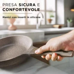 Batteria di pentole antiaderenti 4 pezzi 0 Grassi