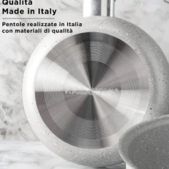 Batteria pentole antiaderenti 8 pezzi