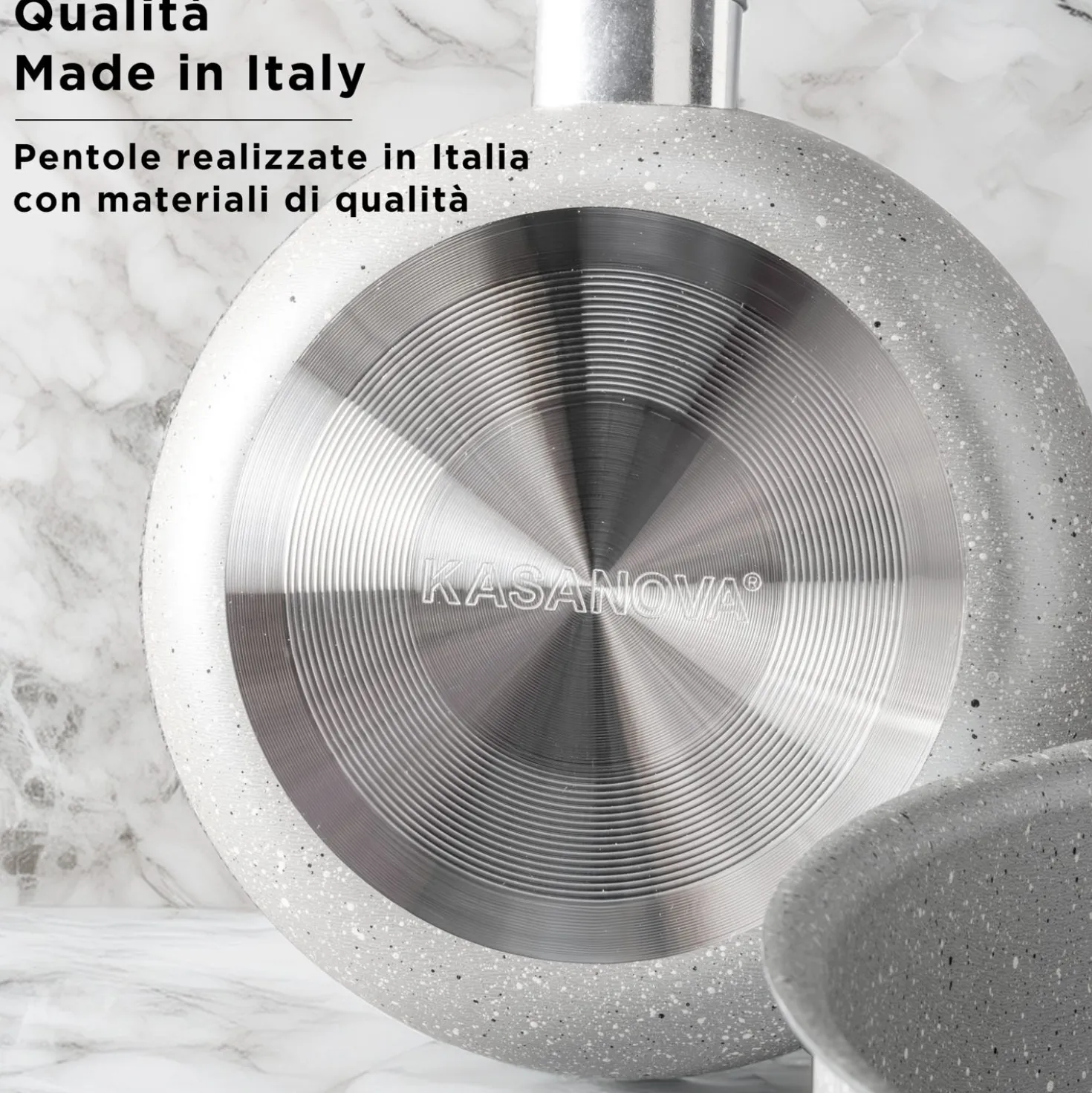 Batteria pentole con teglia e tortiera 8 pezzi