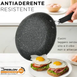 Batteria pentole induzione 6 pezzi New Petra Dark
