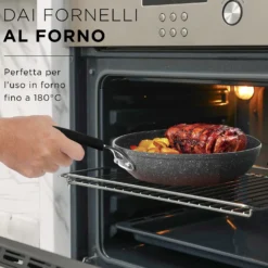 Batteria pentole induzione 6 pezzi New Petra Dark