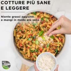 Batteria pentole 6 pezzi Bambù bianca