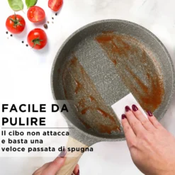 Batteria pentole 10 pezzi Bambù verde