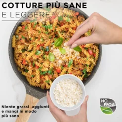 Batteria pentole 10 pezzi Bambù verde