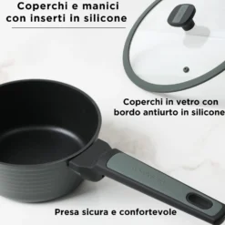 Batteria pentole 11 pezzi Corredo