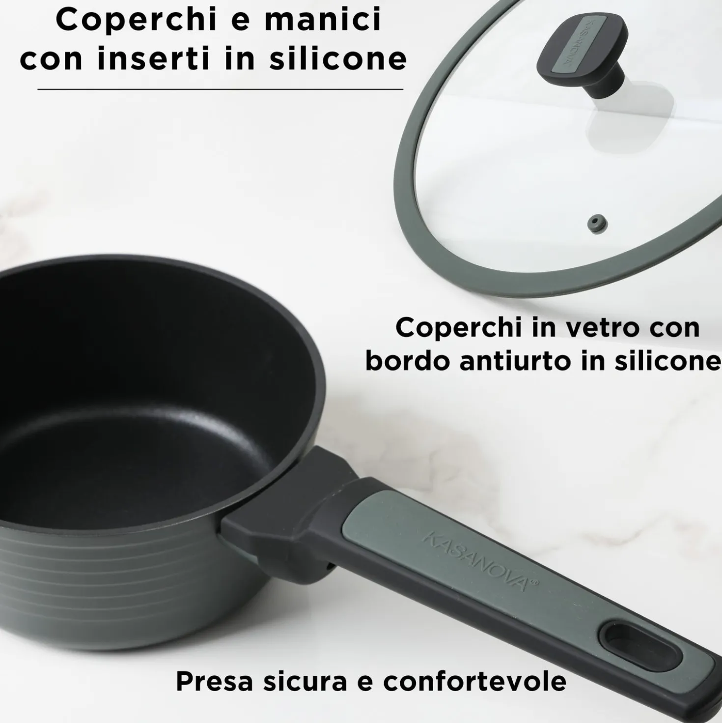 Batteria pentole 11 pezzi Corredo