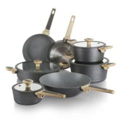 Batteria pentole 11 pezzi grigio Corredo 2.0