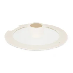 Batteria 6 pezzi con manico staccabile bianco