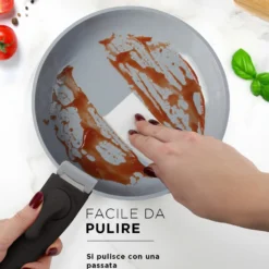 Batteria 9 pezzi Eaziclip nera con manici staccabili