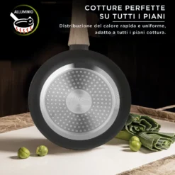 Batteria 12 pezzi large Black Stone