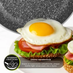 Batteria 12 pezzi large Black Stone
