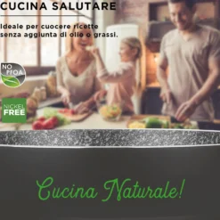 Batteria 12 pezzi large Black Stone