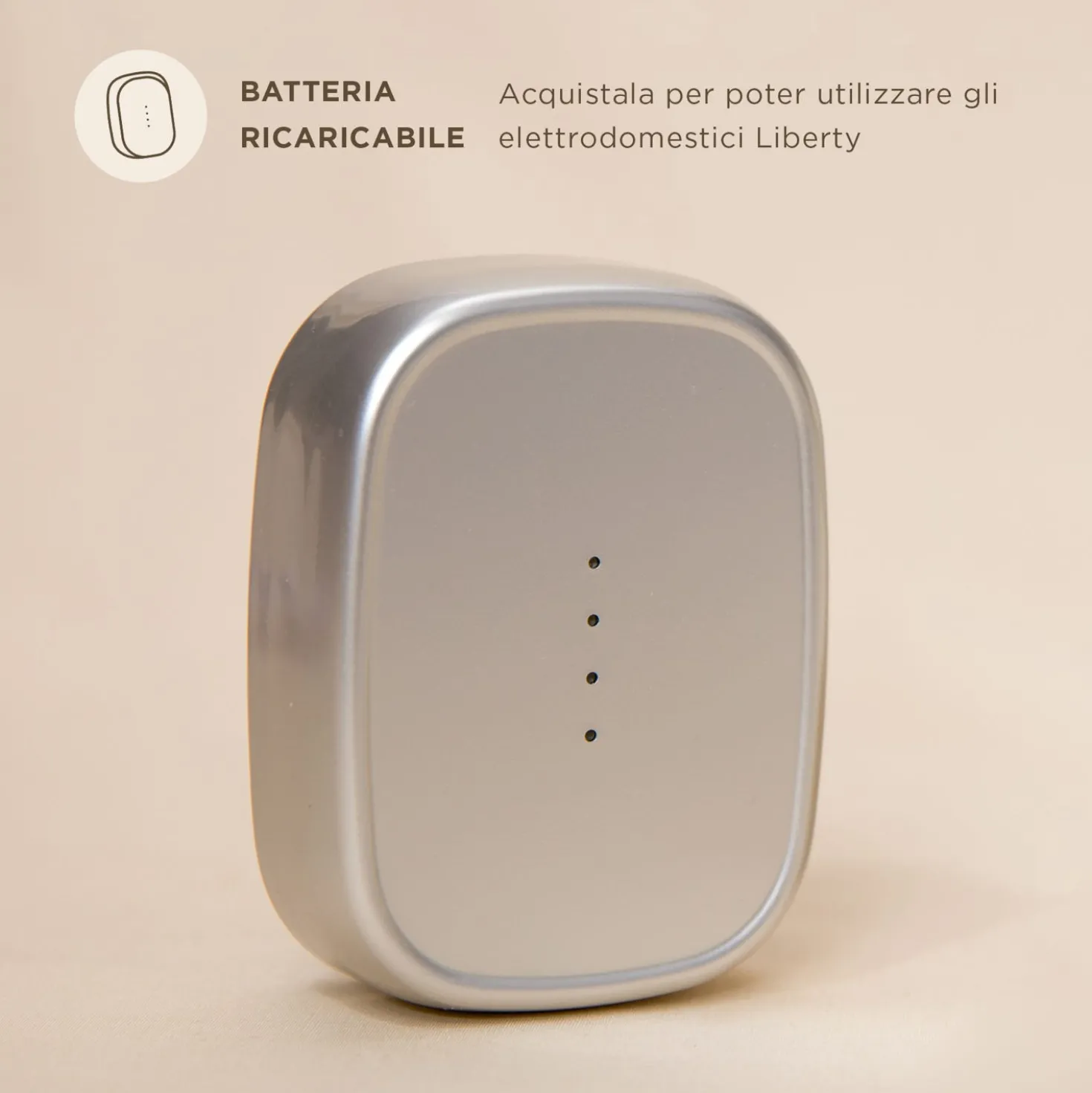 Batteria universale e ricaricabile Liberty