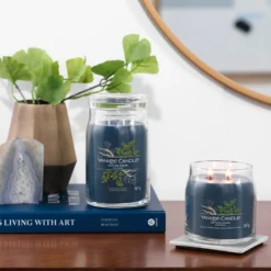Bayside Cedar, candela in giara grande Yankee Candle