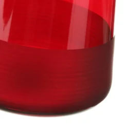 Bicchiere acqua 420 ml vetro rosso Blaze